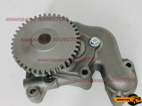 Масляный насос KOMATSU L351-0005A  6D105-1,6D108-1.6D110-1. 6221-53-1101  TBK (41зуб)